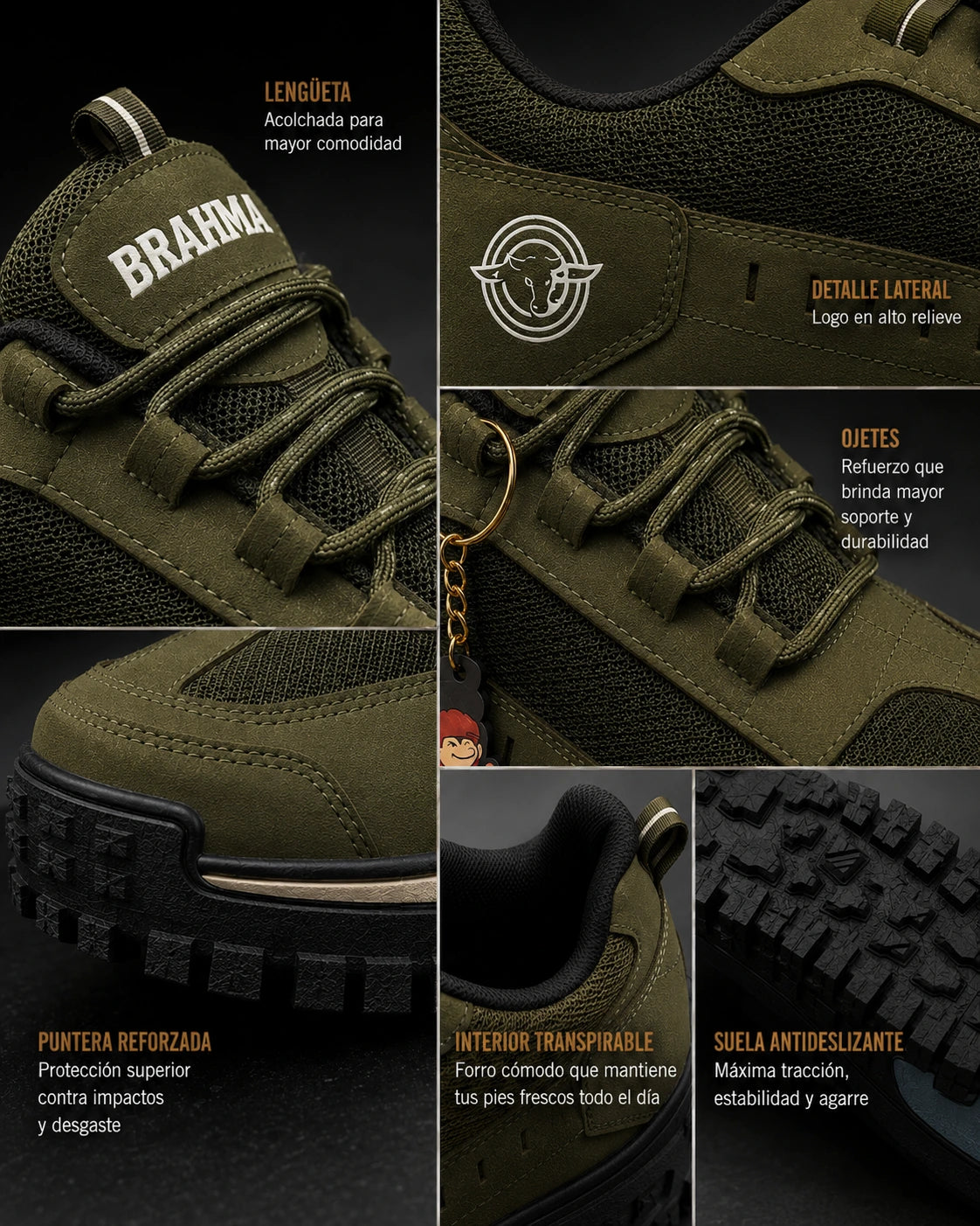 🔥 PROMO - Zapatos Brahma + Gorra Gratis Últimas Unidades Con 70% OFF Solo Hoy 🎁